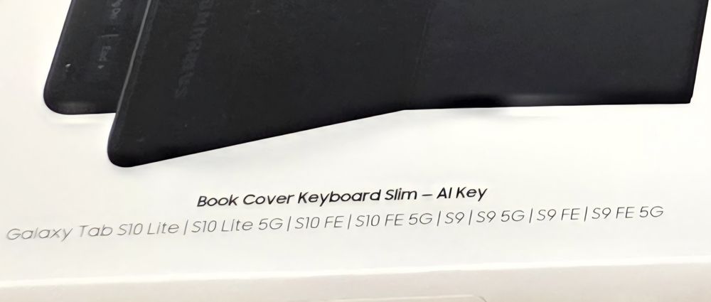 Back Cover Keyboard Slim Samsung Tab S10 Lite/S9 / sigilat / DeluxGSM