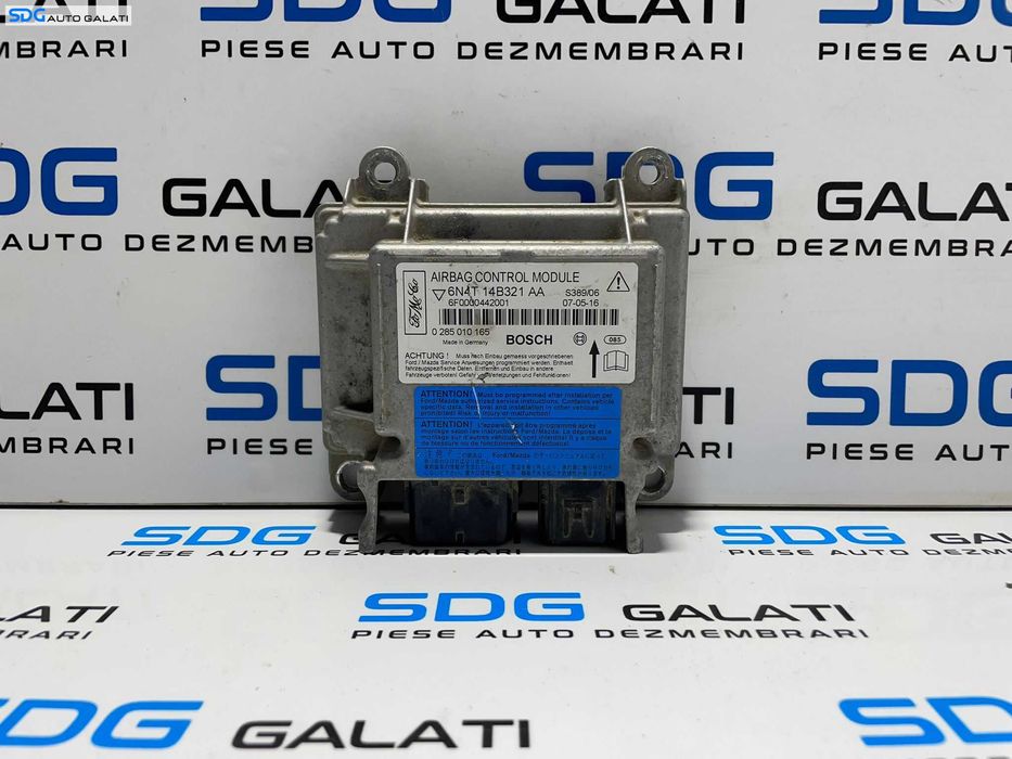 Modul Unitate Calculator Control Airbag Ford C-Max 2004 - 2010 Cod 6N4T-14B321-AA [L2477]