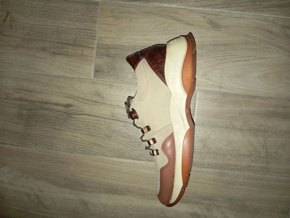 Дамски сникърси от естествена кожа Hispanitas