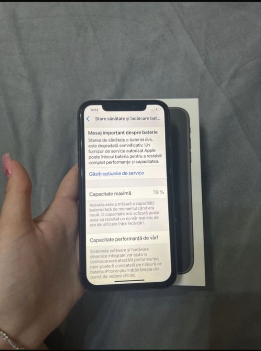 Iphone 11 negru 128 GB