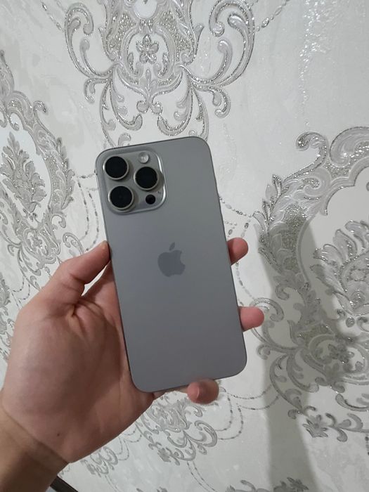 15 pro max
256 tali
Karobka yoq pasprt kopiya berladi
1 2 ta chaqasi b