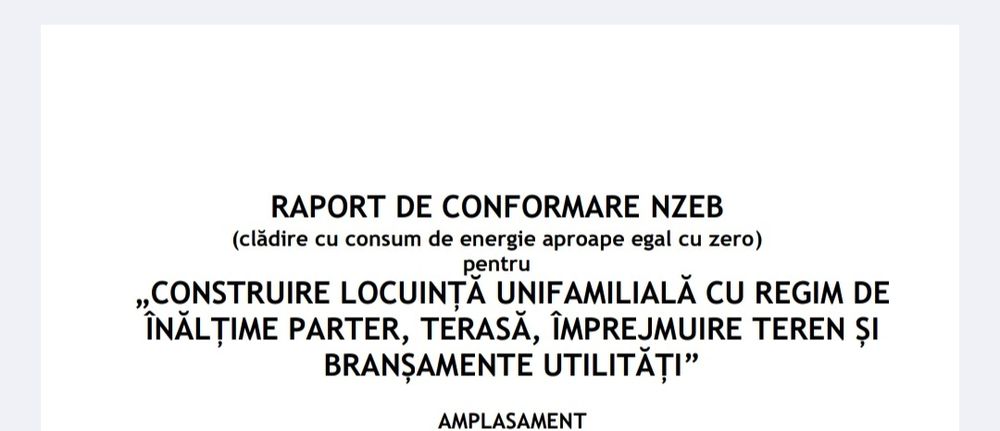 Certificat ENERGETIC, nZEB, Calcul G