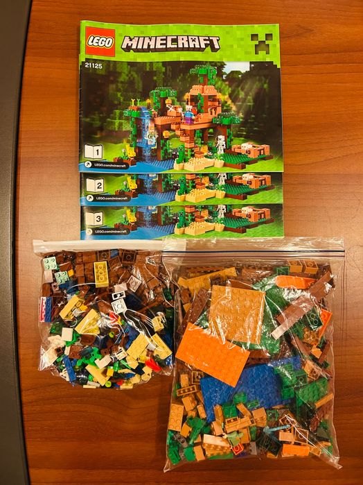 LEGO Minecraft 21125 Casuta din jungla