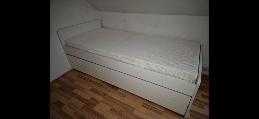 Pat copii IKEA cu extensie