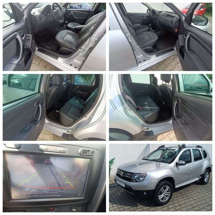 Dacia Duster Prestige 4x4 2016 Benzina Euro 6 Navigatoe Camera Piele  Incalzire 4WD