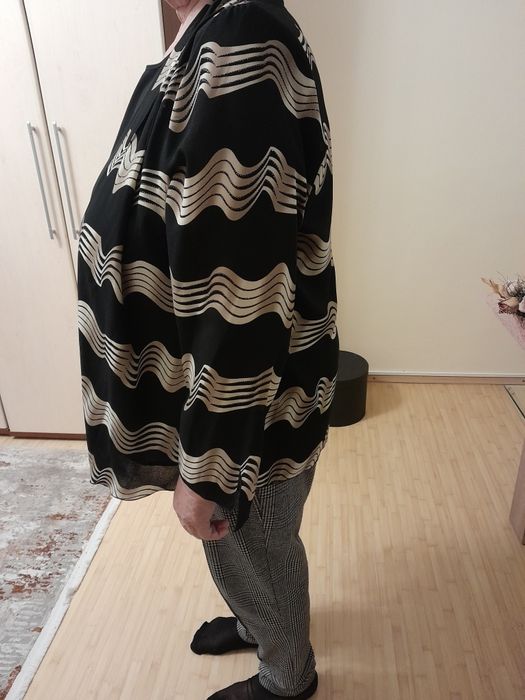 Bluza voile mas.XXXL și blazer mas.60