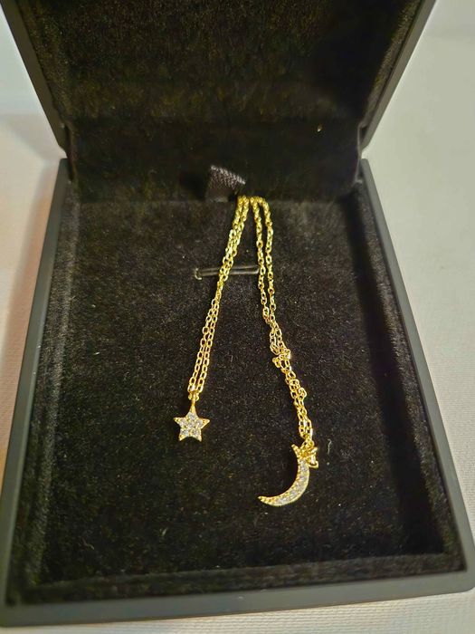 Колие от сребро с кутия