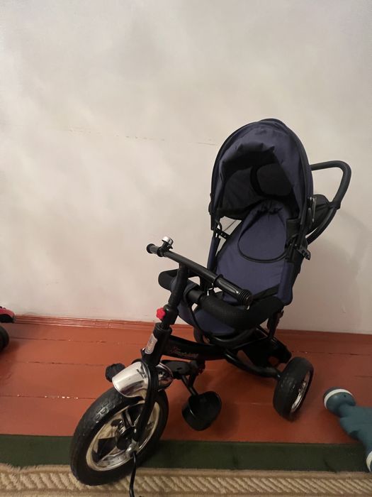 Новая детская велоколяска