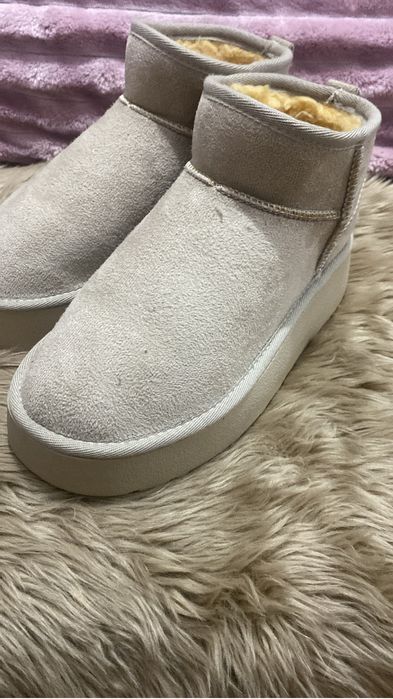 Botine fete Stradivarius mas 36 si ghete de iarna Gryxx mas 37 piele