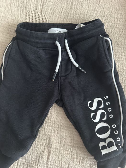 Boss baby плътен панталлн - 3-6месеца (памук)