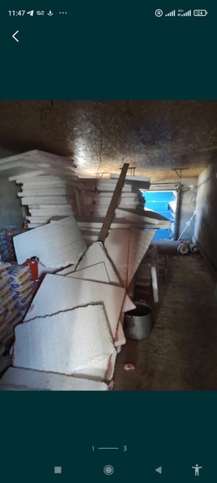 Продается пенопласт в большом объеме