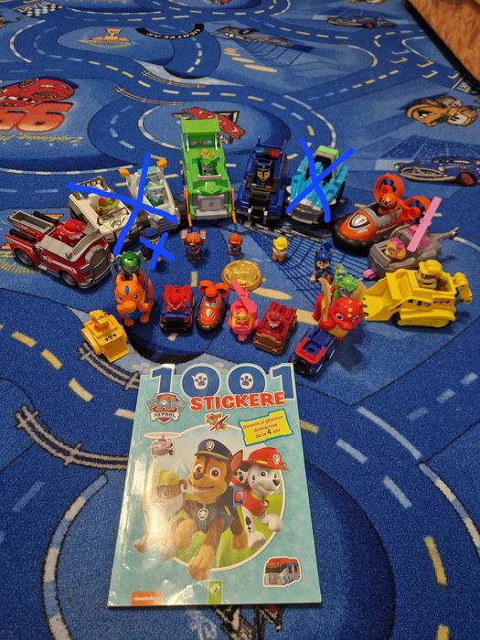 Set figurine Paw Patrol