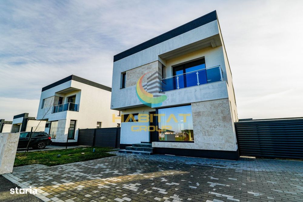Vila 4 camere, 3 bai, utilitati, complex rezidențial Vidra
