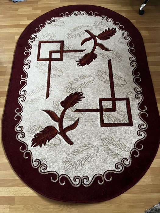 Covor moale sufragerie, oval, 232 x 148