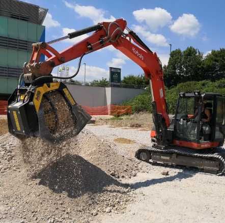 Cupă sortare MB S10-S4 – pentru mini excavatoare