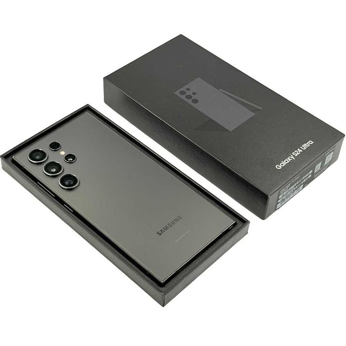 Magazin Samsung Galaxy S24 Ultra 256GB Foarte Bun Titanium Black