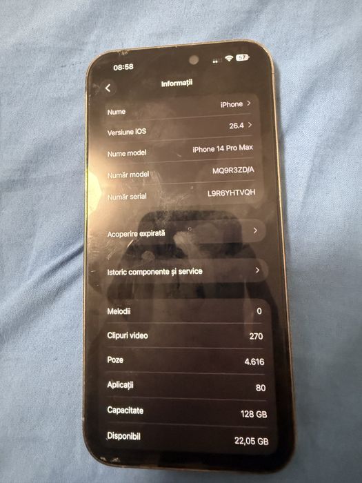 iPhone 14 Pro Max - 128 GB Gold