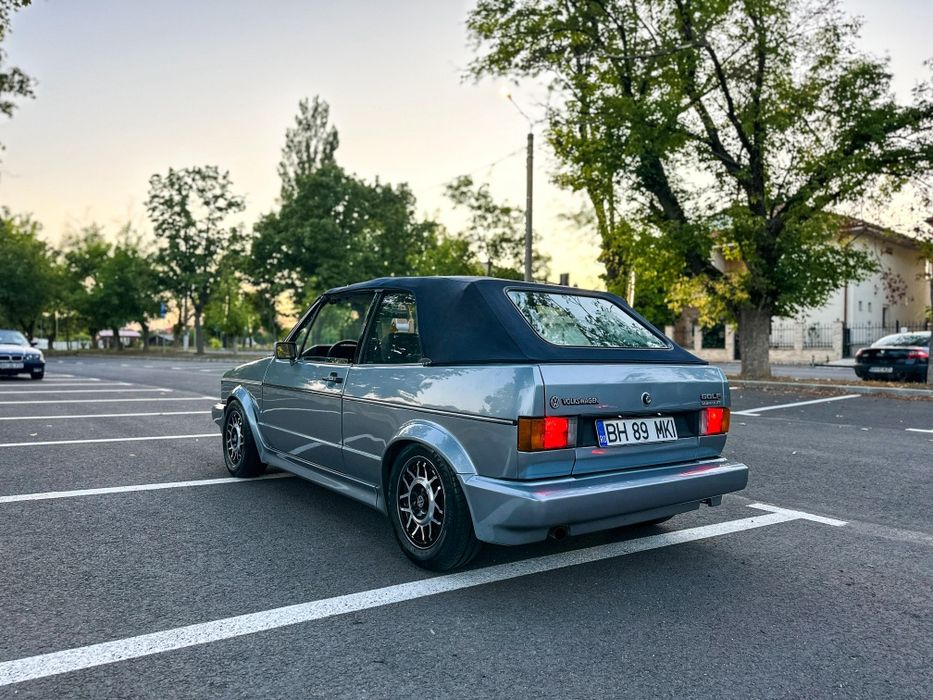 Volkswagen Golf 1 Cabriolet – Atestat Vehicul Istoric