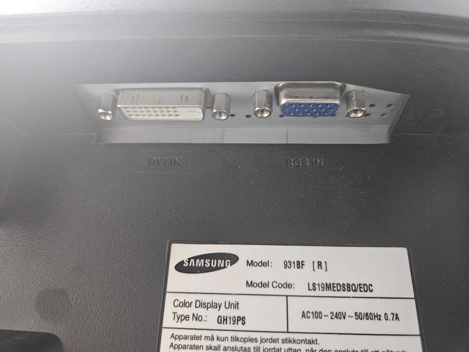 Монитор Samsung Самсунг GH19PS 19" инча