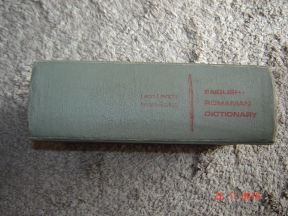 Dictionar Englez-Roman XXL anul 1984