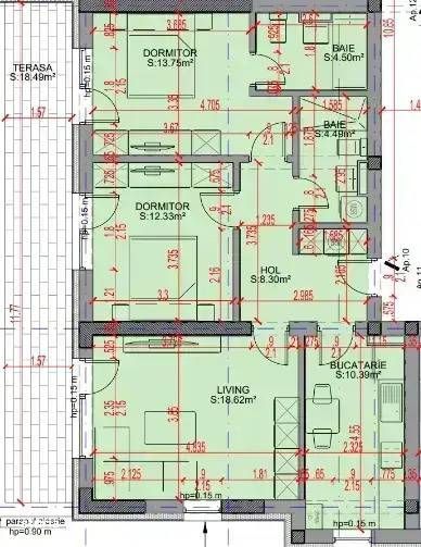 Apartament 3 camere Pallady cu Loc Parcare GRATUIT