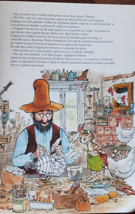 Carte Vanatoarea de vulpi  Petson si Findus de Sven Nordqvist