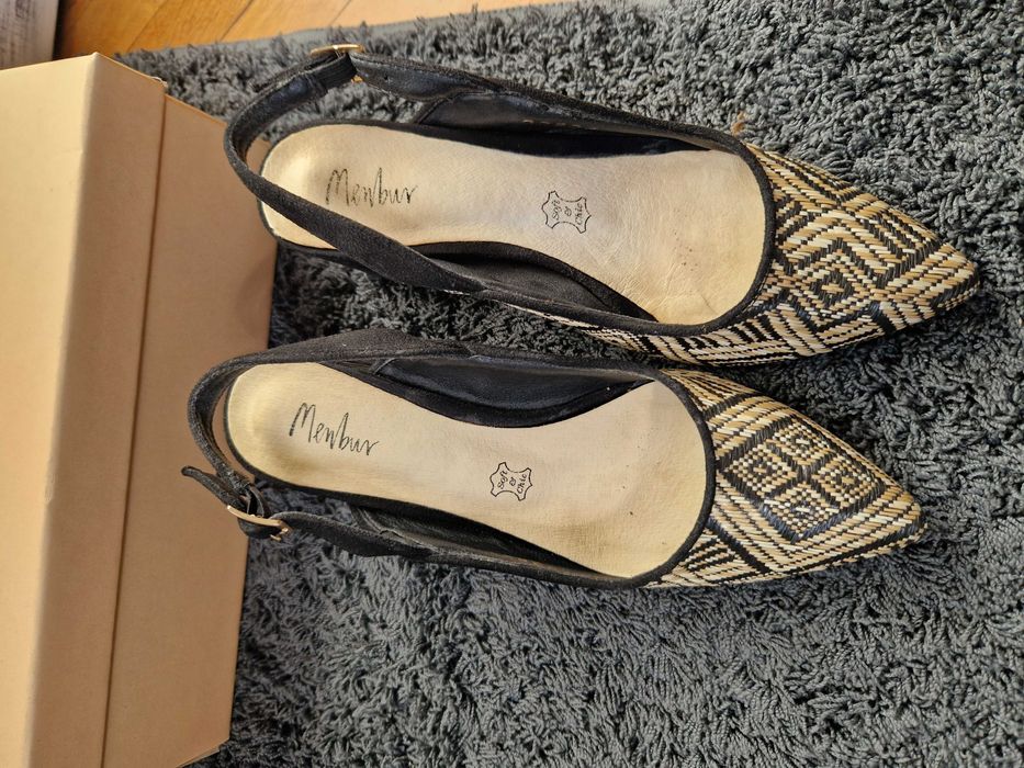 Дамски обувки от естествена кожа