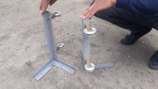 Установка козырьков и Бельевых роликов.