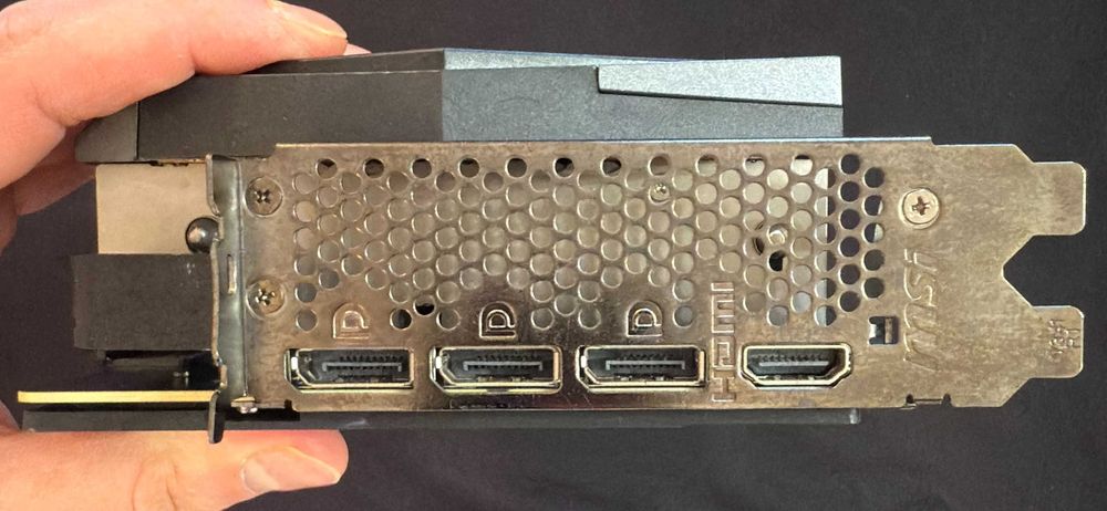 ТОП състояние Видео карта GPU MSI RTX 3080 GAMING X TRIO 10G GDDR6X