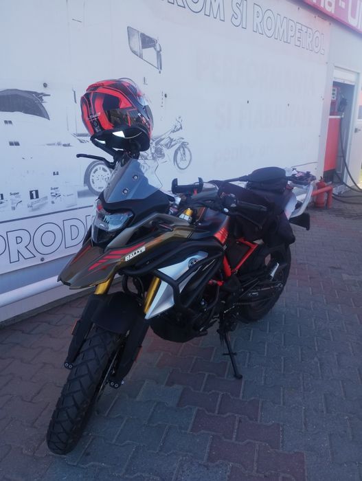 BMW 310 GS, an fabricatie 2023, garantie 2028, crash bar, parbriz.