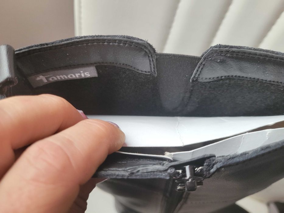 Нови Зимни ботуши Тамарис Tamaris естествена кожа