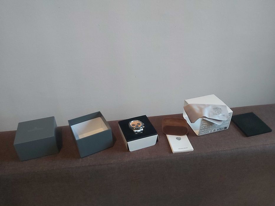 RollsTimi cronograf mecanism japonez VK63 (carcasa si bratara inox)