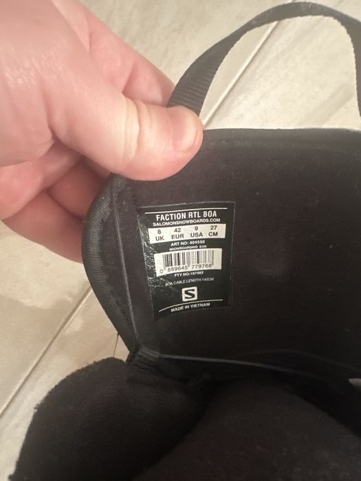 Boots SALOMON 42