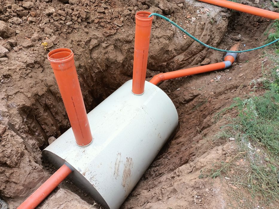 Fosa septica cu montaj