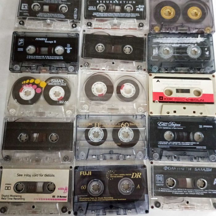 Аудио касети от -80те години