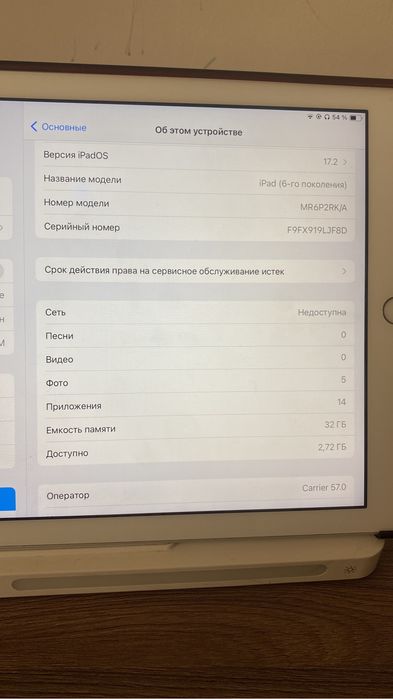 Продам планшеты :Айпад 6 , Самсунг таб А