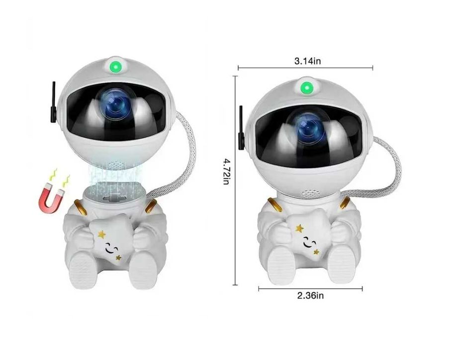 Проектор ночник космонавт с пультом 8режимов подсветки +7 Ест доставка