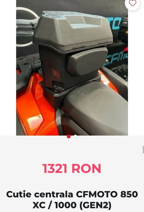 Cutie / lada ATV CF MOTO 850 si 1000 (gen 2)