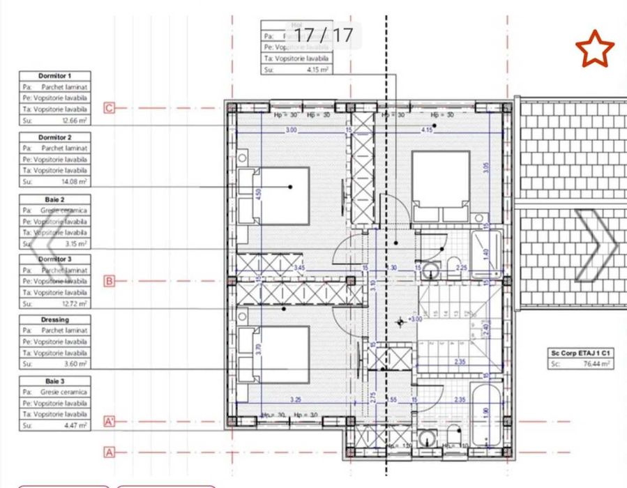 Casa Com. Domnesti , Str. Teiului