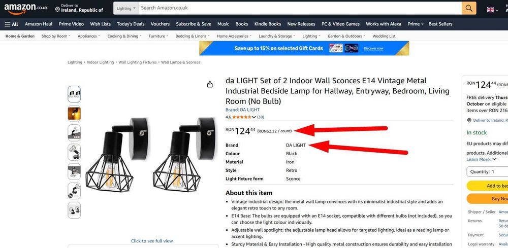 Lumini LED de Perete, Tavan, Lampi, NOI