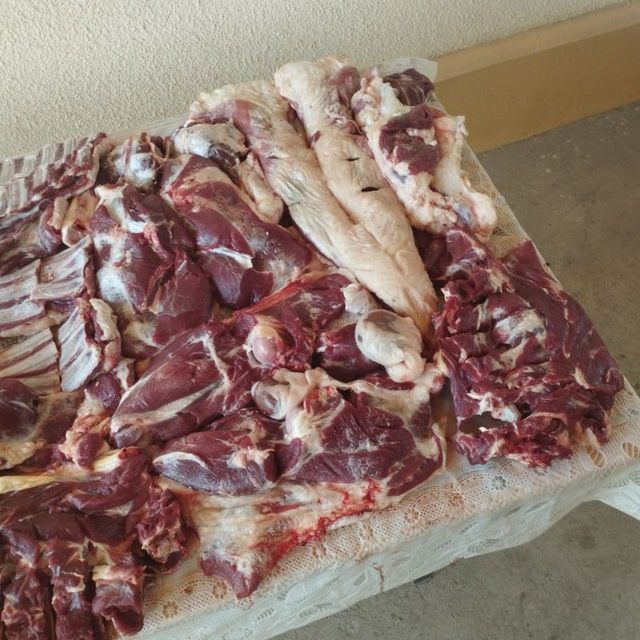 Qõylar Qassob xizmati 140.000 sõyilgandan keyin tortladi kilosga