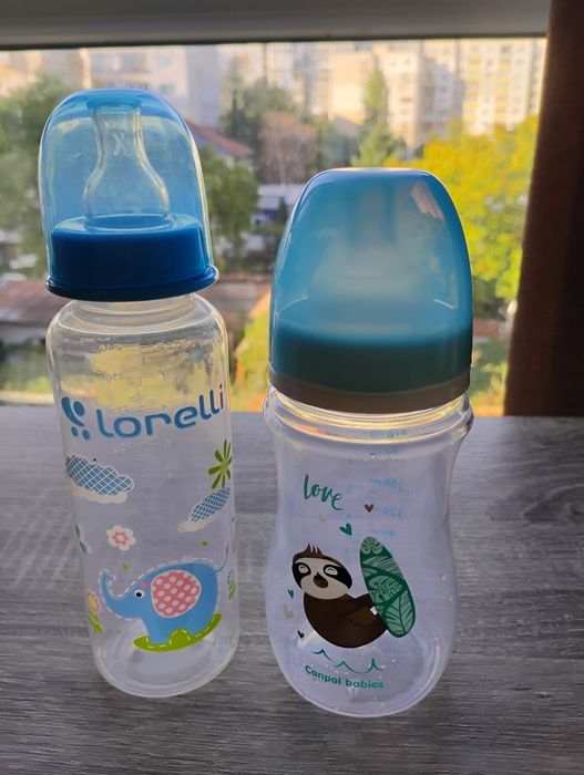 Ръчна помпа Medela Harmony + шишета