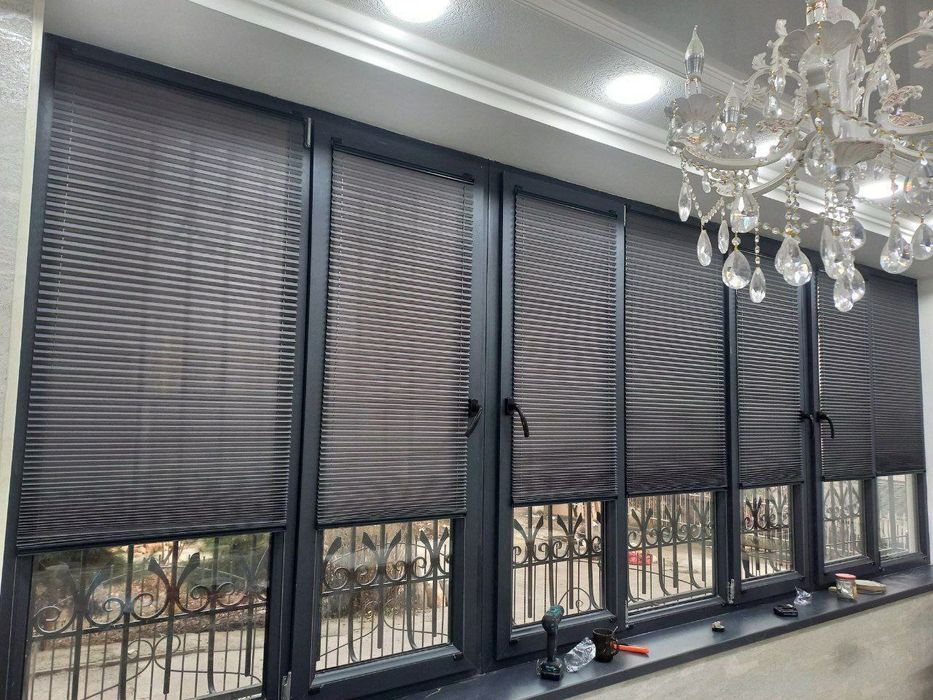 Жалюзи заказ все район, комбо плиссе !