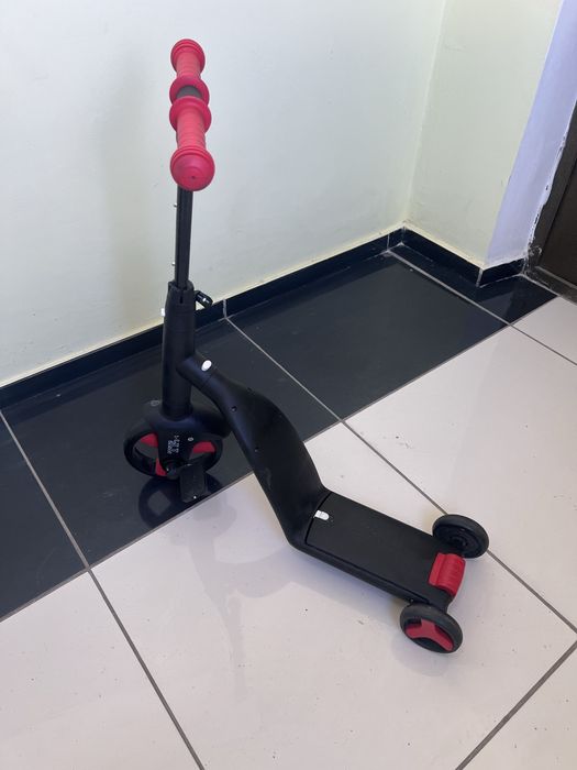 Продам самокат+велосипед