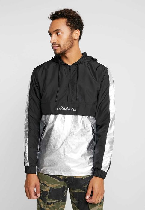 Mister Tee Reflective Windbreaker мъжки анорак ветровка S/M/XL