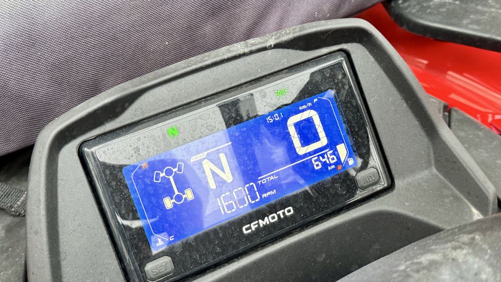 ATV CF Moto 520L 2024 inmatriculat ca NOU unic proprietar cu garantie