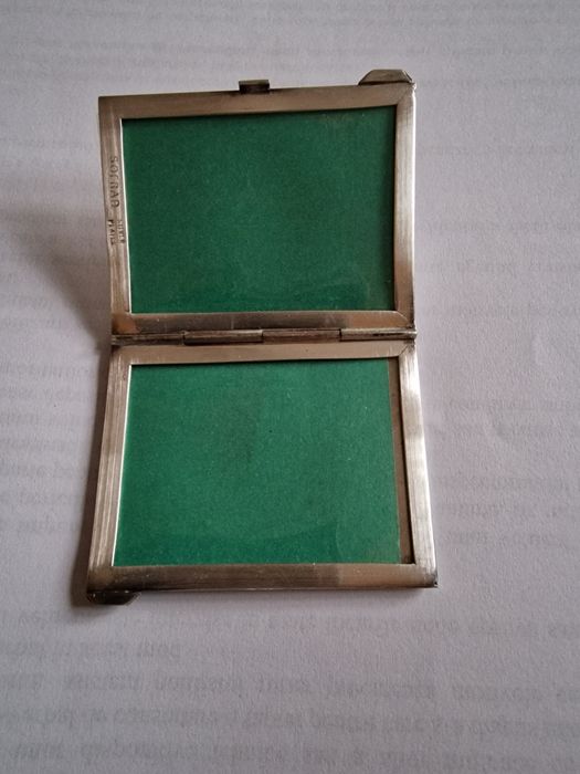 Coperta foto  placata  cu argint