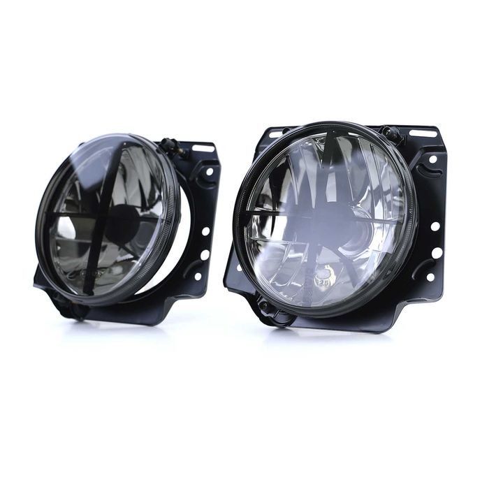 Фарове Голф 2 тунинг  Кристални затъмнени с Кръстачка VW golf mk2 нови