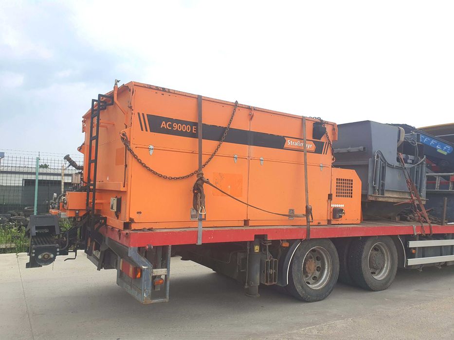 Strassmayr AC 9000 E Termo-Container, pentru asfalt finisor, emulsie
