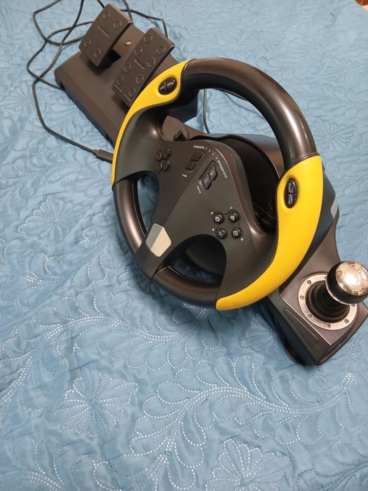 Volan gaming cu pedale MYRIA MG 7400